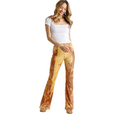 Umgee Womens Mila Pants in cinnamon mix