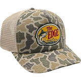Edge Marlin Pro Trucker Hats in duck camo/clay
