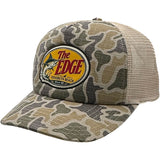 Edge Marlin Pro Trucker Hats in duck camo/clay