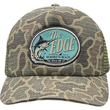 Edge Marlin Pro Trucker Hats in duck camo/olive