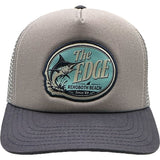 Edge Marlin Pro Trucker Hats in grey/charcoal