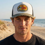 Edge Marlin Pro Trucker Hats in white/camo/black