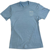 Edge Womens Malibu Shirts in Heather blue