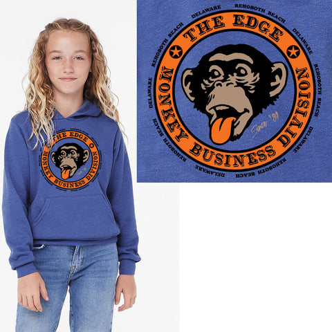 Edge Monkey Business Youth Hoody in royal