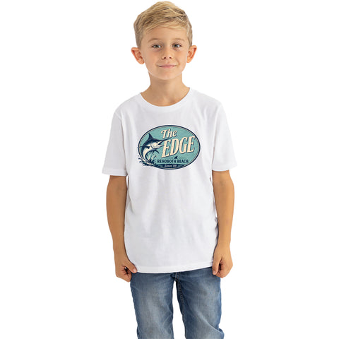 Edge Marlin Pro Youth T-Shirts in white