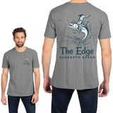 Edge Marlin Rodeo T-Shirts in heather grey