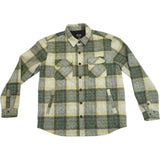 Edge Mens Seabrook Flannel Jackets in turqoise