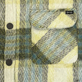 Edge Mens Seabrook Flannel Jackets in turqoise