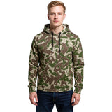 Edge Mens Cumulus L/S Hoodeed Shirts in camo