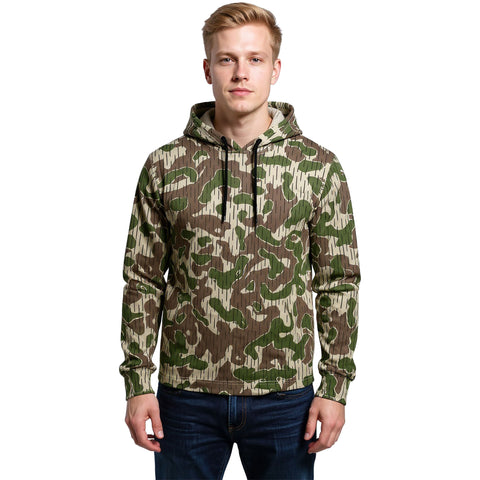 Edge Mens Cumulus L/S Hoodeed Shirts in camo