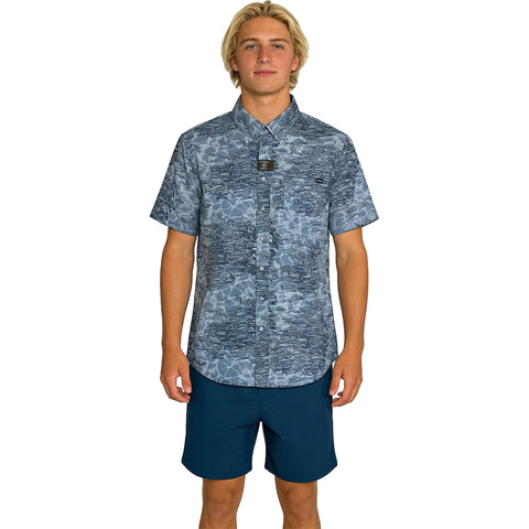 Edge Mens Bait Ball Shirts in blue