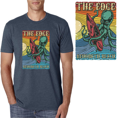 Edge OctoSurf  T-Shirts in indigo and Medium