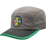 Edge Rasta Beach Hats in charcoal/black