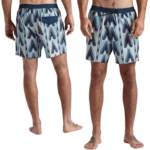 Roark Mens Shorey Poncho Boardshorts in Agave and 2XL