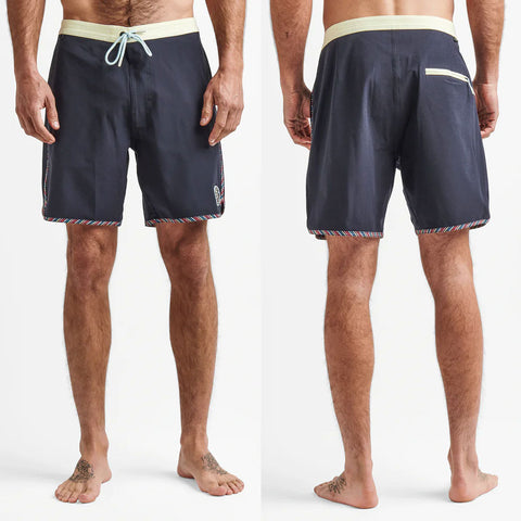 Roark Mens Chiller Tuamotu Boardshorts in navy
