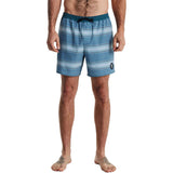 Roark Mens Shorey Deep Roots Boardshorts in herringbone cosmica