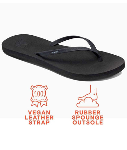 Reef Womens Bliss Nights Sandals in black