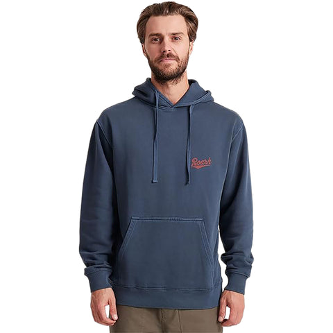 Roark Mens Diamond Script Sweatshirts in Navy