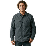 Roark Mens Backwoods Overshirts in dark slate