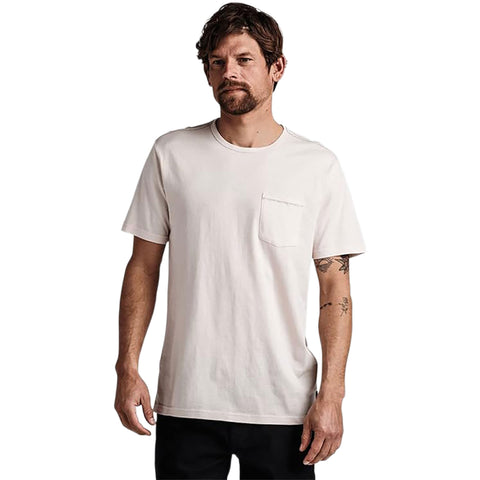 Roark Well Worn Light Organic  T-Shirts in light pink