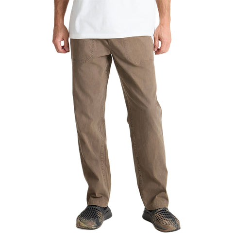 Roark Mens Made To Fade Pants in washed brown