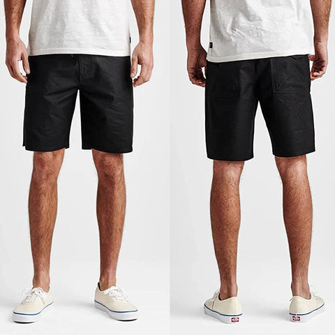 Roark Mens Layover 2.0 Shorts in Black and size 31