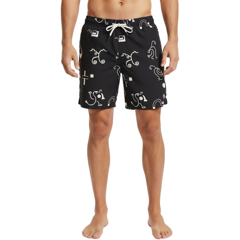 Roark Mens Serrano 2.0 Shorts in black/fog