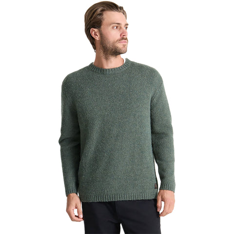 Roark Mens Nordsman Wool Sweaters in dark forest