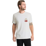 Roark Palm Snake T-Shirts in Off white