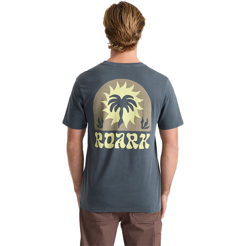 Roark Roark Palm T-Shirts in charcoal