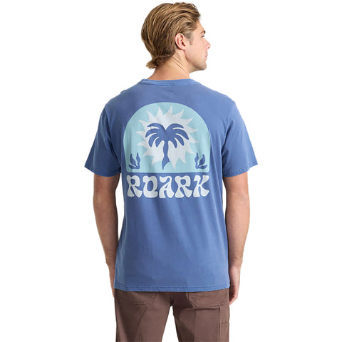Roark Roark Palm T-Shirts in neptune