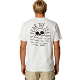 Roark Fear the Sea T-Shirts in off white