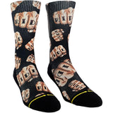 Merge4 Mens Classic Crew Socks in Rick Thorne Fist Bump