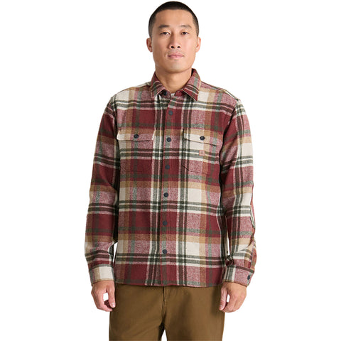 Roark Mens Nordsman Shirts in sangria