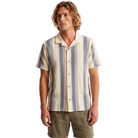 Roark Mens Gonzo Shirts in ivory
