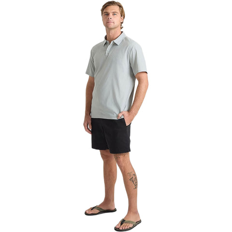 Roark Mens Bless Up Polo Shirts in grey