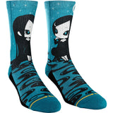 Merge4 Mens Classic Crew Socks in Ryo girl dark night