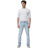 Edge Mens Switch Stretch Denim Jean in Bleached