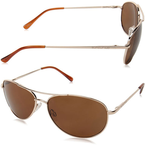 Suncloud Patrol Polarized Sunglasses in polar bronze and gold