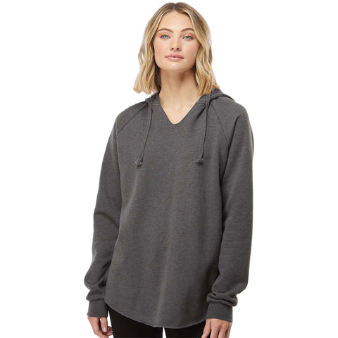 Edge Sailor Girl Hooded Sweatshirts in charcoal