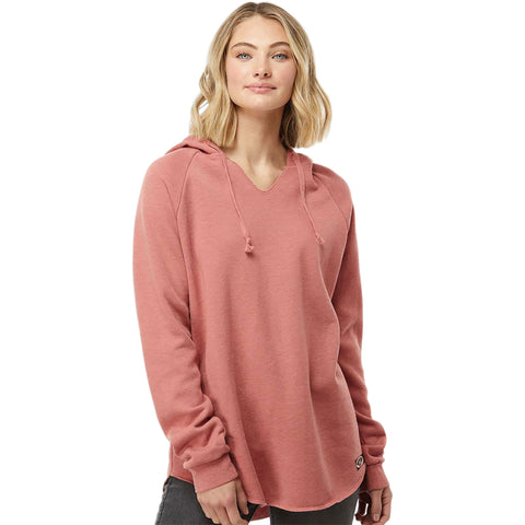 Edge Sailor Girl Hooded Sweatshirts in dusty rose