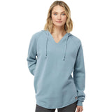 Edge Sailor Girl Hooded Sweatshirts in misty blue