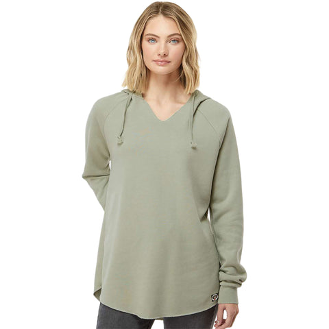 Edge Sailor Girl Hooded Sweatshirts in sage