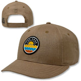 Edge Surf Dot Hemp Hat in taupe