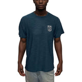 Edge Mens Sessions S/S Shirts in blue