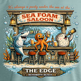 Edge Sea Foam Saloon T-Shirts in seafoam