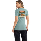 Edge Sea Foam Saloon T-Shirts in seafoam