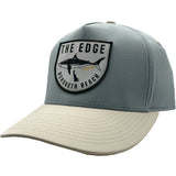 Edge Shark Badge Hydro Hat in seafoam/cream