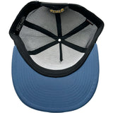 Edge Shark Badge Hydro Hat in tan/blue/black