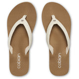 Cobian Womens Skinny Bounce 2 Sandals in cream